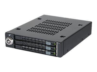 We-Ra. IcyDock 3x6,3cm SATAI-III/SAS HDD&SSD in 1x3,5" 7mm 