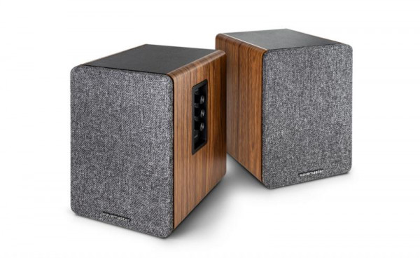 Aktivboxen Wavemaster BASE 2.0 Bluetooth wood/gray