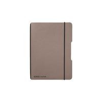 Herlitz Notizheft flex A6 40Blatt Lederoptik FSC Mix taupe