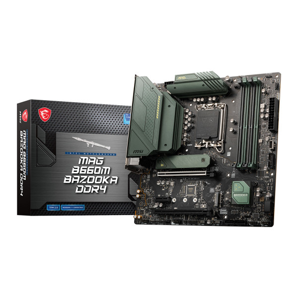 Mainboard MSI MAG B660M Bazooka DDR4 (B660,S1700,mATX,Intel)