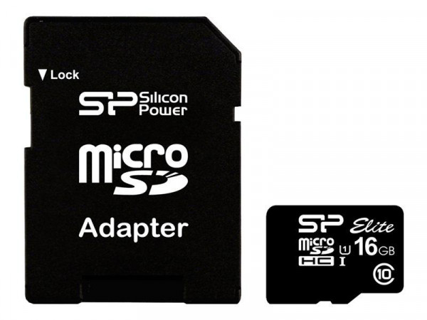 Silicon Power Elite - Flash-Speicherkarte (microSDHC/SD-Adapter inbegriffen)