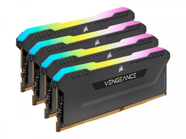 DDR4 64GB PC 3200 CL16 CORSAIR KIT (4x16GB) Vengeance RGB