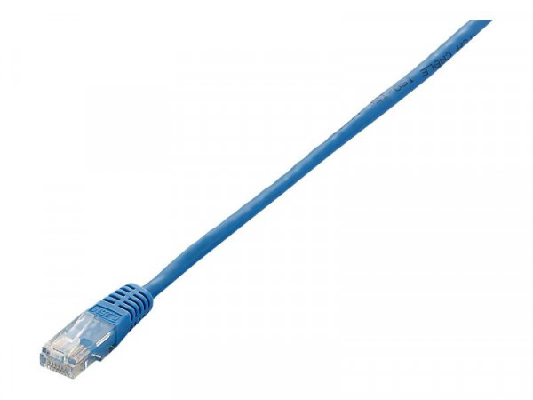Equip Patchkabel Cat6 U/UTP 2xRJ45 0.25m blau ECO