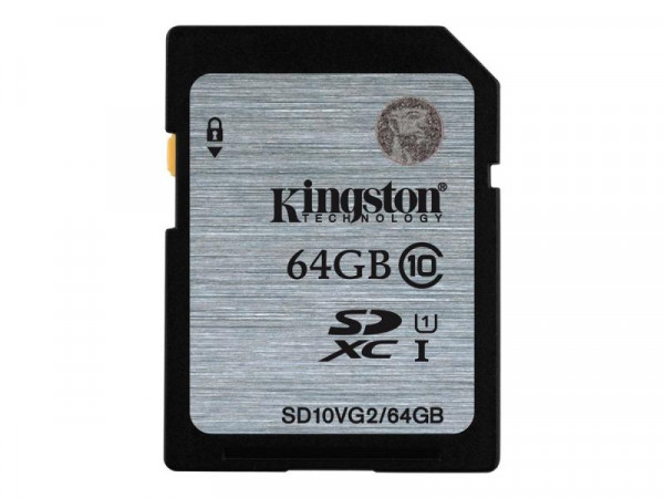 SD Card 64GB Kingston SDHC (Class10) retail
