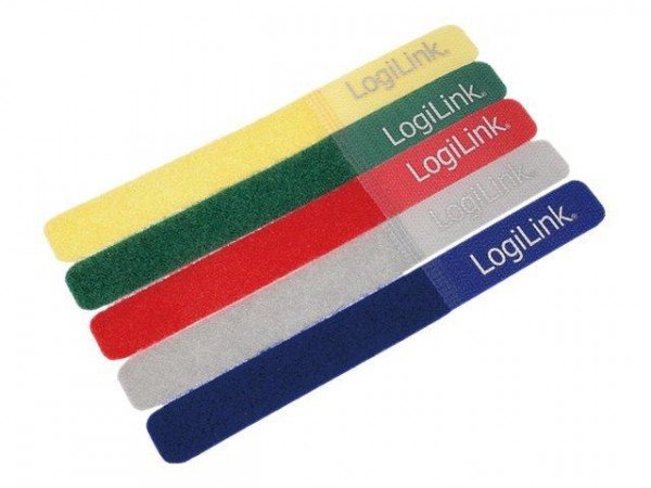 LogiLink Kabelbinder mit Klettverschluss