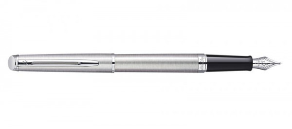 WATERMAN Füllfederhalter Hemisphere Edelstahl M Blau
