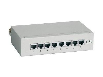 equip Desktop - Patch Panel - Hellgrau, RAL 7035