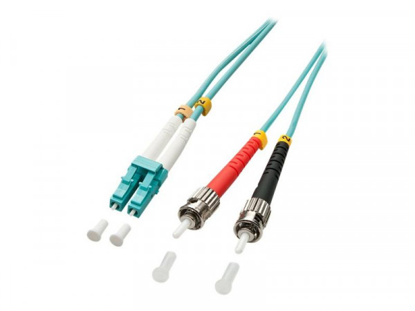 Lindy LWL-Duplexkabel LC/ST OM3 1m 50/125æm Multimode