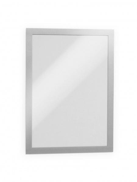 DURABLE Magnetrahmen Duraframe A4 GroÃŸpck 10er Btl silber