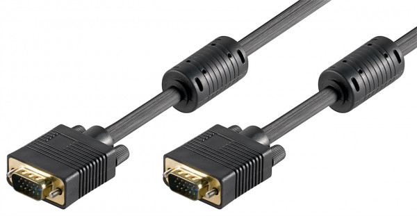 Goobay SVGA Kabel 10m, schwarz, blister