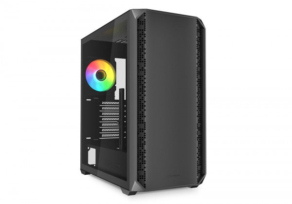 Sharkoon Gehäuse AK2 RGB ATX 1xGlas schwa
