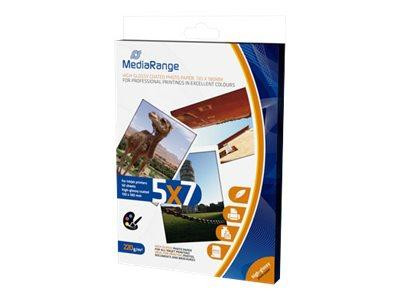 MediaRange Foto Papier hochglänzend 13x18cm 250g 50 Blatt