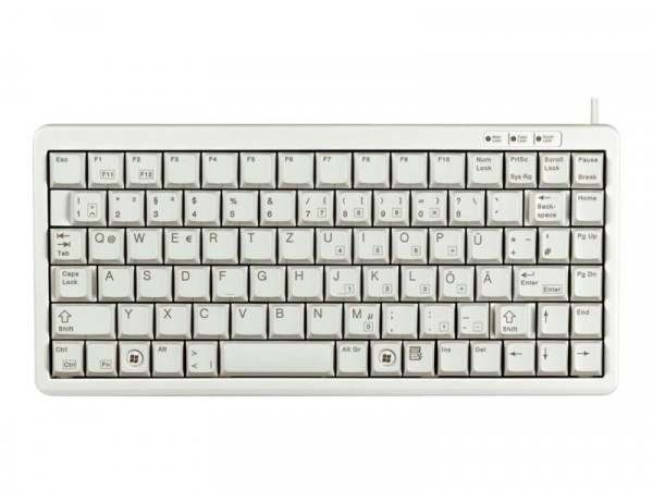 CHERRY TAS G84-4100LCMDE-0 hellgrau PS2/USB deutsch