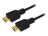 LogiLink HDMI-Kabel Ethernet A -> A St/St 15.00m Gold