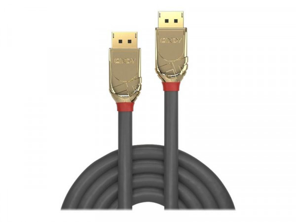Lindy DisplayPort Kabel Gold Line 4K30Hz 15m