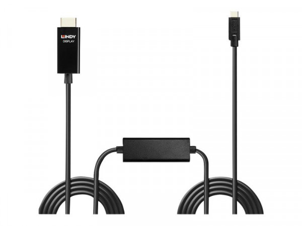 Lindy 5m USB Typ C an HDMI Adapterkabel mit HDR