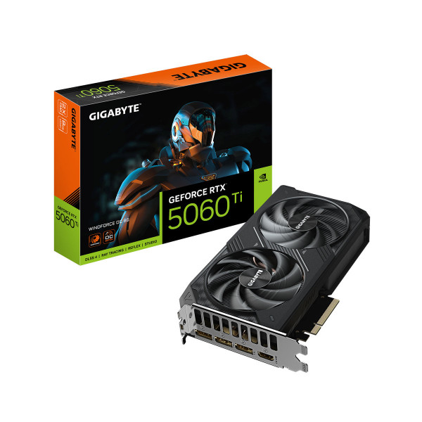 Gigabyte RTX5060 TI Windforce OC 8GB GDDR7 HDMI 3xDP