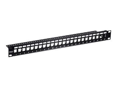 TRENDnet Patchpanel 24 port Cat6 geschirmt 1U 19" rackmount