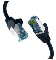 EFB RJ45 PATCHKABEL mit CAT7 ROHKABEL SCHWARZ 5m