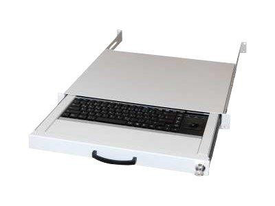 Equip Tastaturschublade US-ASCII grau, RAL7035