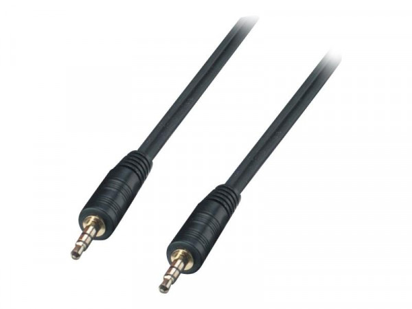Lindy Audiokabel Stereo 3.5mm/3.5mm M/M 1m