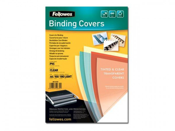 Fellowes Transparente PVC A4 Deckblätter