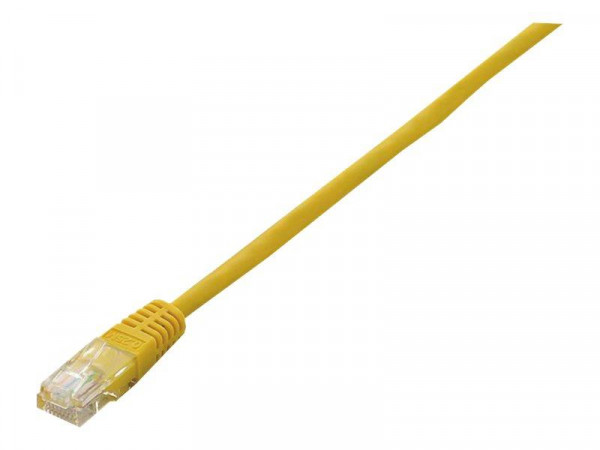 Equip Patchkabel Cat6 U/UTP 2xRJ45 15.00m gelb ECO