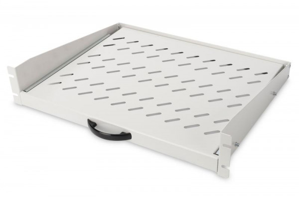 DIGITUS Fachboden 2HE 88x483x352mm bis 30kg grau