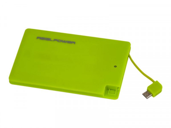 Powerbank RealPower PB2500 mAh limegreen