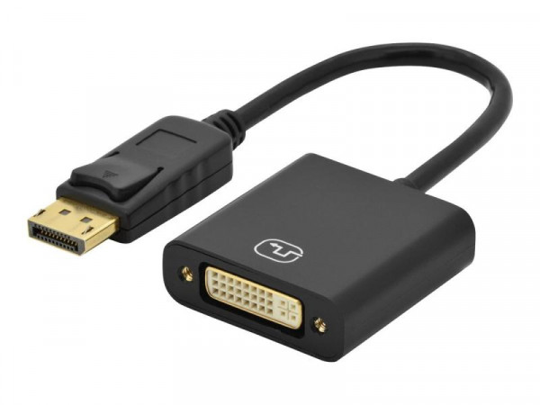 DIGITUS DisplayPort Adapter / Konverter 0,15m Verriegelung