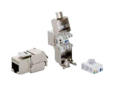 Equip Keystone Buchse Cat6 voll geschirmt 8 Stück Polybeutel