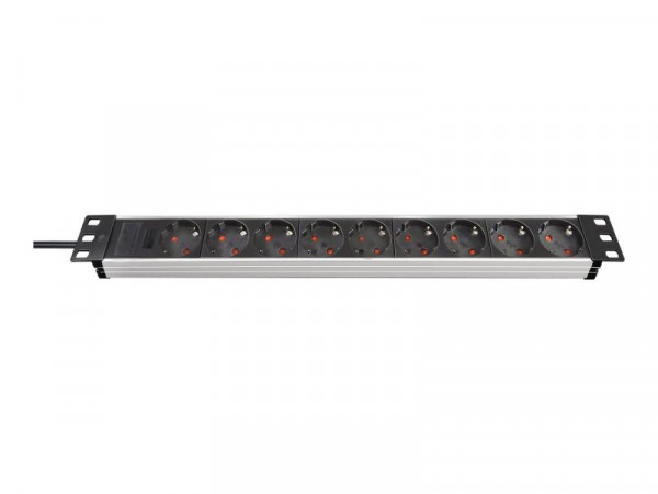 Steckdosenleiste Alu-Line 48,3cm Brennenstuhl 9fach 2m