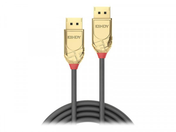 Lindy DisplayPort Kabel Gold Line 4K30Hz 20m
