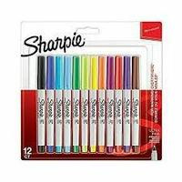 Sharpie Permanentmarker Ultra Fine 12er Blister