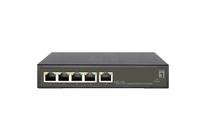 LevelOne Switch 5x GE GES-2105P Hilbert 60W 4xPoE+