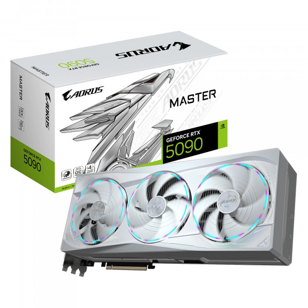 Gigabyte RTX5090 AORUS Master ICE 32GB GDDR7 HDMI 3xDP