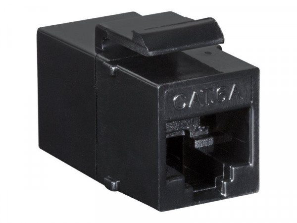 LogiLink Keystone Modular Verbinder RJ45 Buchsen Cat6A schw