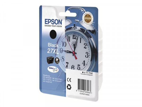 Patrone Epson 27 black XL T2711