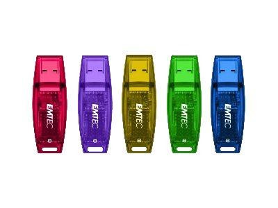 EMTEC USB-Stick 8 GB C410 USB 2.0 Candy Jar 80 pcs