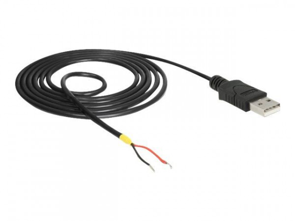 DELOCK Kabel USB 2.0 Typ-A St > 2x offene Kabelenden