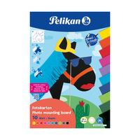 Pelikan Fotokarton Block FOKA, 10 Blatt, 23X33cm, f.s.