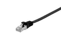 Equip Patchkabel Cat6A U/FTP 2xRJ45 0.50m schwarz LSZH