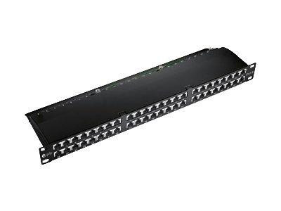 equip Patch Panel - Schwarz - 1U - 48.3 cm (19")