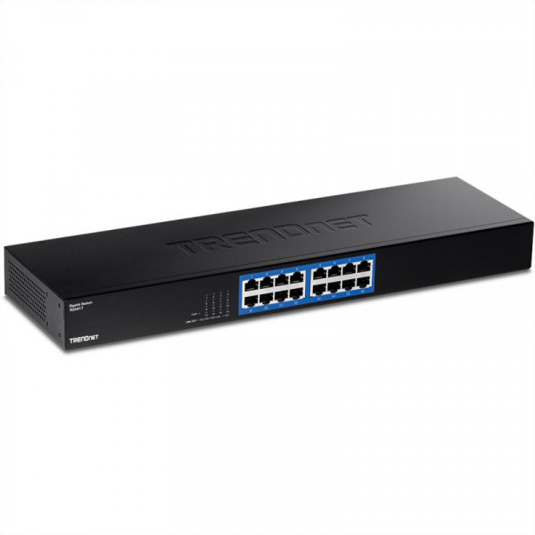 TRENDnet Switch 16 Port Gbit 19" Metall
