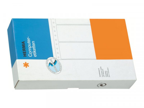 HERMA Computeretik. weiß 147,32x99,2 mm perforiert 1000 St.