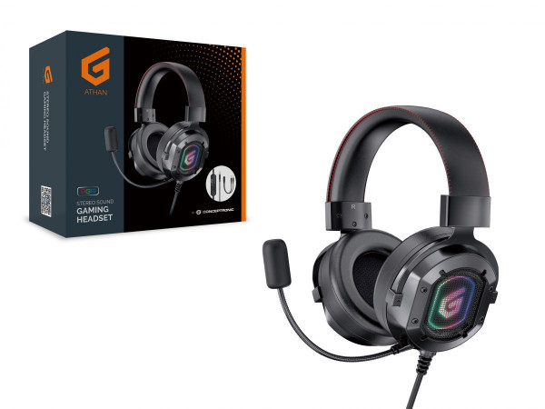 CONCEPTRONIC Headset USB 2.2m Kabel,Mikro,Lautreg.,7.1sound
