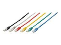 Equip Patchkabel Cat6 U/UTP 2xRJ45 0.25m gelb ECO