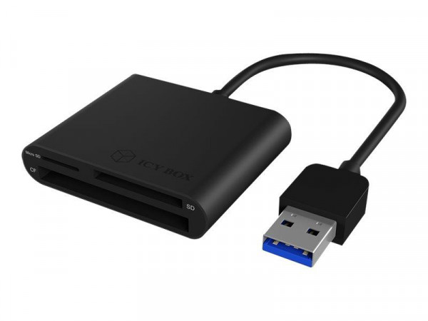 MultiReader IcyBox 3xCard CF,SD,microSD IB-CR301-U3