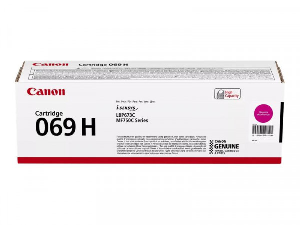 Toner Canon 069H M magenta 5500 Seiten