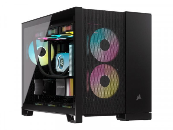 CORSAIR Geh Midi 2500D Airflow (Tempered Glass) Black